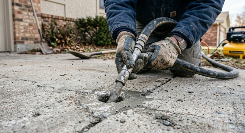 Concrete Slab Jacking in Tampa, FL