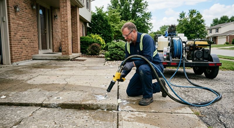 Foam Jacking in West Des Moines, IA