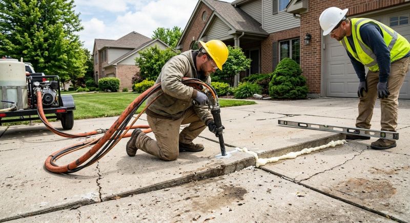 Foam Jacking in West Des Moines, IA