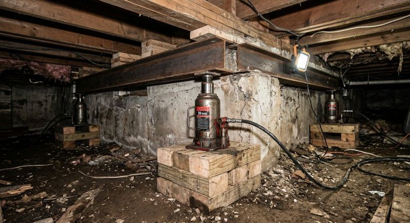 Foundation Jacking in Sarasota, FL