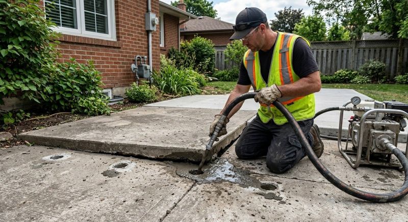 Patio Leveling in San Antonio, TX