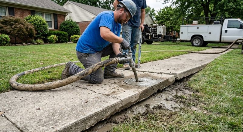 Sidewalk Leveling in Corpus Christi, TX