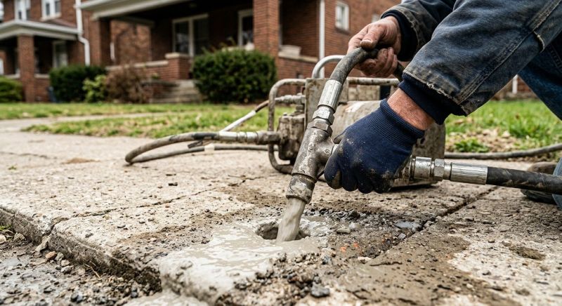 Sidewalk Raising in Columbus, OH