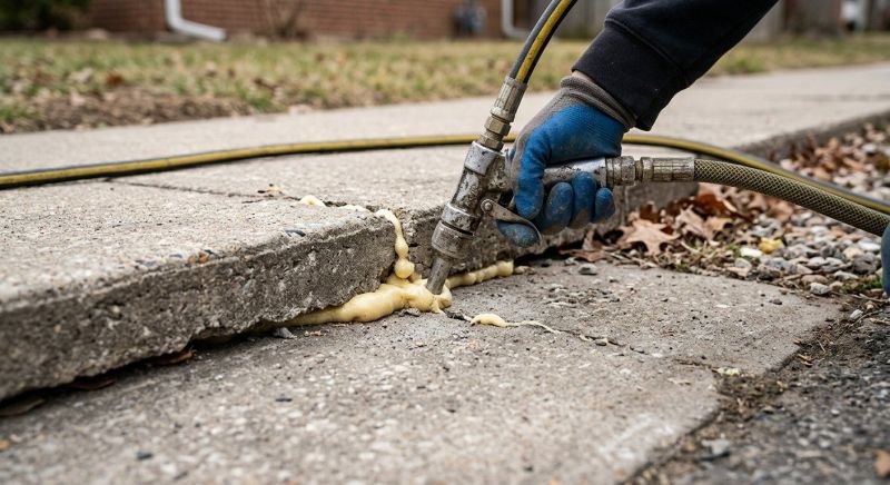 Slab Jacking in West Des Moines, IA