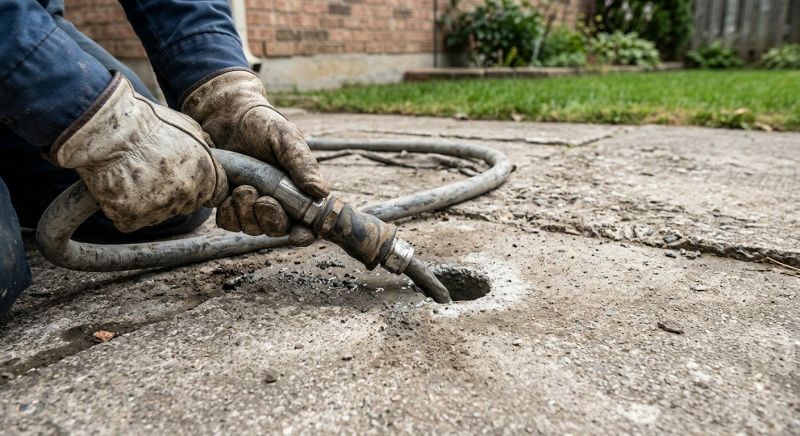 Sunken Patio Repair in Tampa, FL