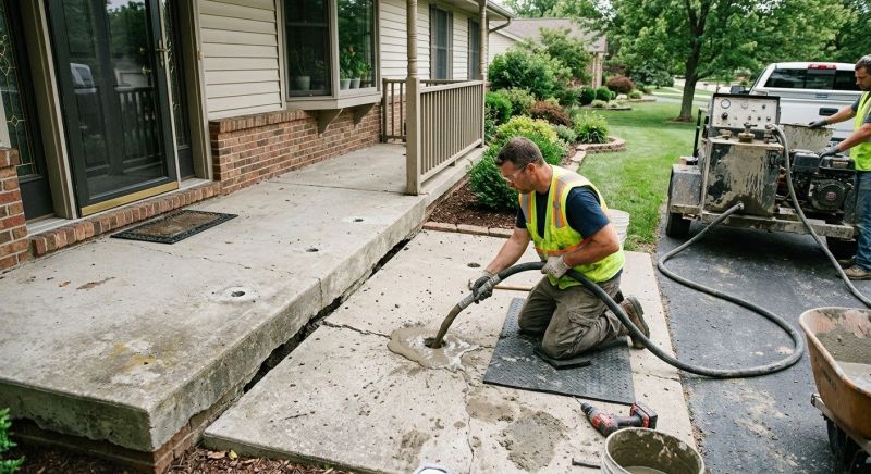 Walkway Leveling in Denver, CO