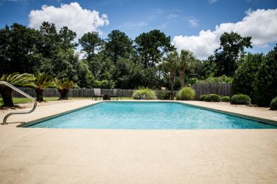 Concrete Pool Deck!