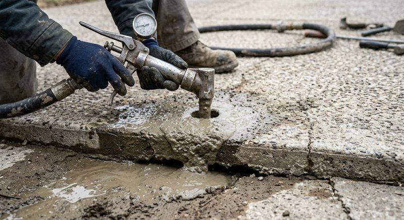 Concrete Settlement Repair in Miami Dade County, FL