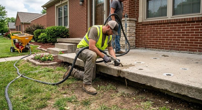 Porch Leveling in Columbus, OH