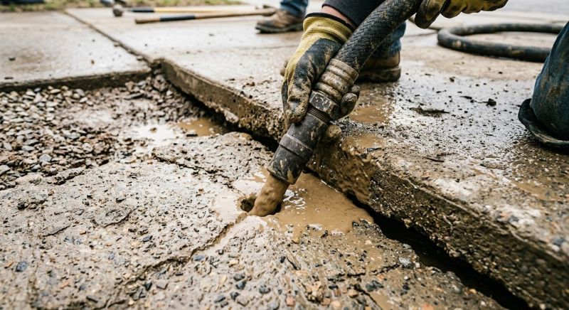 Slab Jacking in Des Moines, IA